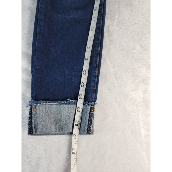 It Kimmie Extreme High Rise Skinny Ankle Jeans-Medium Wash-SZ 6 - Picture 5 of 9